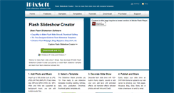 Desktop Screenshot of flash-slideshow-software.com